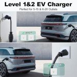 Portable EV Charger with 20FT Cable, 3.5KW