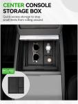 Tesla Model 3 Center Console Organizer Tray Set
