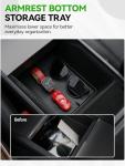 Tesla Model 3 Center Console Organizer Tray Set