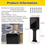 Metal EV Charger Stand - 4.6-4.9 FT Tall