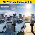 Metal EV Charger Stand - 4.6-4.9 FT Tall