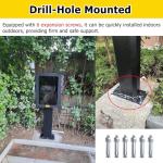 Metal EV Charger Stand - 4.6-4.9 FT Tall