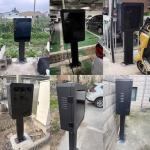 Metal EV Charger Stand - 4.6-4.9 FT Tall