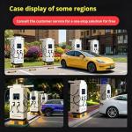 Outdoor Fast EV Charging Station for Business Fleet