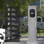 40KW DC Fast EV Charger for Indoor/Outdoor Use