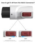 NACS to J1772 EV Charging Adapter, 80Amp 250V