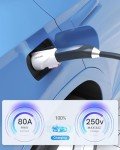 NACS to J1772 EV Charging Adapter, 80Amp 250V