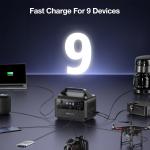 600W Portable Solar Power Station for Home and Travel