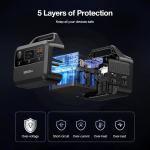 600W Portable Solar Power Station for Home and Travel