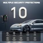 GRECELL Level 2 EV Wall Charger with 25FT Cable