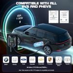 GRECELL Level 2 EV Wall Charger with 25FT Cable