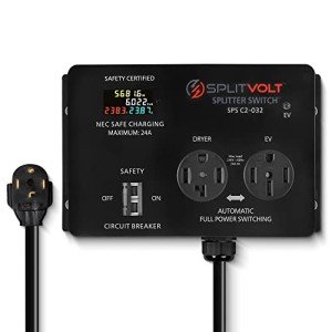Splitvolt 240V EV Splitter Switch for Home Charging