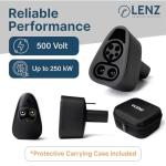 LENZ CCS1 to Tesla Charging Adapter for 2021+