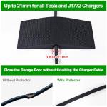 LZSTEC EV Charger Cable Protector for Garage Doors