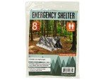 Survival Shelter Emergency Pack with Space Blanket - This Emergency Survival Pack Includes a 2 Person Survival Tent and Emergency Survival Blanket (Rope Included)