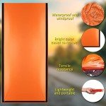 Eco-Fused Emergency Sleeping Bags, Blankets, Tents, and Survival Whistles - Weather Resistant Thermal Outdoor Survival Supplies Essentials - Suitable for All Ages - Camping, Hiking, Climbing