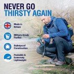LifeSaver Wayfarer Water Purifier – Compact Military Grade Water Purification System up to 5,000L – Perfect for Camping, Hiking, Backpacking, Survival and Emergency Preparedness