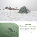GEERTOP 2-Person 4-Season Waterproof Backpacking Tent
