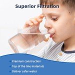 PRO - 99.999% Purification Rate Hand Pump Water Filter, High Volume Water Purifier Camping, Outdoor Portable Group Water Purifier Military Grade Survival and Emergency Preparedness