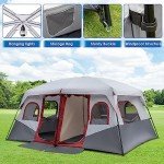 Spacious 8-10 Person Weatherproof Camping Tent