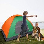 2-Person Waterproof Pop Up Camping Dome Tent