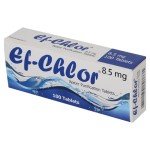 Ef-Chlor Water Purification Treatment 8.5 mg - Pack of 100 Tablets- Portable Drinking Water Treatment Ideal for Emergencies, Survival, Travel, and Camping (White, 0.52 Gallons - 1 Tablet)