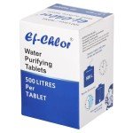 Ef-Chlor Overhead & Underground Water Tank Purification Tablets (1.67gm) Jar of 50 Tablets Having 3 Years Shelf Life 1 Tablet Purificador De Agua 132 Gallons Water