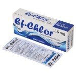 Ef-Chlor Water Purification Treatment 8.5 mg - Pack of 100 Tablets- Portable Drinking Water Treatment Ideal for Emergencies, Survival, Travel, and Camping (White, 0.52 Gallons - 1 Tablet)