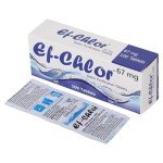 Ef-Chlor Water Purification Tablets/Drops (67 mg - 100 Tablets) - Potable Water Treatment for Emergencies, Survival, Travel, and Camping, Purificador De Agua (3.28-5.28) Gallons Water in 1 Tablet