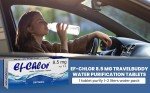 Ef-Chlor Water Purification Treatment 8.5 mg - Pack of 100 Tablets- Portable Drinking Water Treatment Ideal for Emergencies, Survival, Travel, and Camping (White, 0.52 Gallons - 1 Tablet)