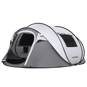 EchoSmile Instant Pop-Up Water-Resistant Camping Tent