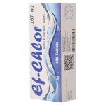 Ef-Chlor Water Purification Tablets/Drops (167 mg - 100 Tablets) - Potable Water Treatment for Emergencies, Survival, Travel, and Camping, Purificador De Agua (5.2-6.6) Gallons Water in 1 Tablet