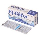 Ef-Chlor Water Purification Tablets/Drops (167 mg - 100 Tablets) - Potable Water Treatment for Emergencies, Survival, Travel, and Camping, Purificador De Agua (5.2-6.6) Gallons Water in 1 Tablet