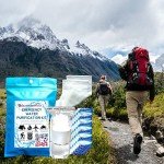 Emergency Water Purification Tablets, Aquatabs 200 pk Water Purifying Tablets, 4pk Whirl-Pak Water Bags, 8X Prefilters for Debris Filtration, Survival Kits for Disaster Preparedness (4)