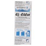 Ef-Chlor Water Purification Tablets (17 mg - 100 Tablets), Purifies 1 Gallon Water in 1 Tablet - Portable Drinking Water Treatment - Ideal for Emergencies, Survival, Travel and Camping