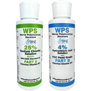 Chlorine Dioxide KIT Sodium Solution 25% and HCl 4% WPS Water Purification Solution WPD