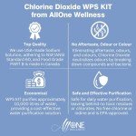 Chlorine Dioxide KIT Sodium Solution 25% and HCl 4% WPS Water Purification Solution WPD