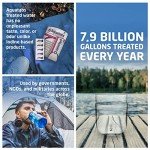 Aquatabs 49mg Water Purification Tablets (30 Pack). Water Filtration System for Hiking, Backpacking, Camping, Emergencies, Survival, and Home-Use. Easy to Use Treatment and Disinfection.