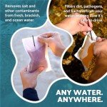 OTS Osmo Combo Pack 1 Seal & 1 Waterdrop - Portable Emergency desalination/Water Purifier Survival System Perfect for Outdoor Survival, Marine Emergency, and Disaster preparedness.