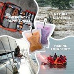 OTS Osmo Combo Pack 1 Seal & 1 Waterdrop - Portable Emergency desalination/Water Purifier Survival System Perfect for Outdoor Survival, Marine Emergency, and Disaster preparedness.