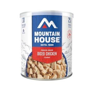 Mountain House Cooked Diced Chicken | Freeze Dried Survival & Emergency Food | #10 Can | Gluten-Free, 30235-Parent