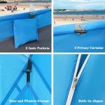 Portable Beach Tent with UPF 50+ Protection