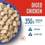 Mountain House Cooked Diced Chicken | Freeze Dried Survival & Emergency Food | #10 Can | Gluten-Free, 30235-Parent