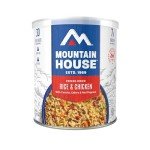 Mountain House Rice & Chicken | Freeze Dried Survival & Emergency Food | #10 Can | Gluten-Free