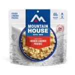 Mountain House Chicken & Mashed Potatoes | Freeze Dried Backpacking & Camping Food | Gluten-Free | 2 Servings