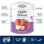 Augason Farms Dehydrated Apple Slices Can, Certified Gluten Free, Emergency Food Supply, Everyday Meals, 20 Servings