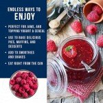 Augason Farms Freeze Dried Whole Raspberries Can, Emergency Food Supply, Everyday Meals, 23 Servings
