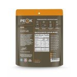 Peak Refuel Backcountry Bison Bowl | Chad Mendes Signature Meal | Premium Freeze-Dried Variety Meals | Hunting, Survival, Camping, Backpacking Food | High-Protein Game Meats | MRE | Made in USA