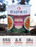 READYWISE - Adventure Meal, Spicy Asian Style Noodles, 2 Servings, Pack of 1, Emergency Preparedness, Freeze Dried Food, MRE, Snack Pack or Emergency Food, Backpacking, Camping, Hiking, and, Survival Food