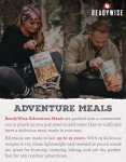 READYWISE - Adventure Meal, Spicy Asian Style Noodles, 2 Servings, Pack of 1, Emergency Preparedness, Freeze Dried Food, MRE, Snack Pack or Emergency Food, Backpacking, Camping, Hiking, and, Survival Food